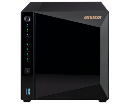 NAS ASUSTOR TOWER 4 BAY QUAD-CORE 1.4GHZ 2GB DDR4 2.5GBE X1 USB3.2